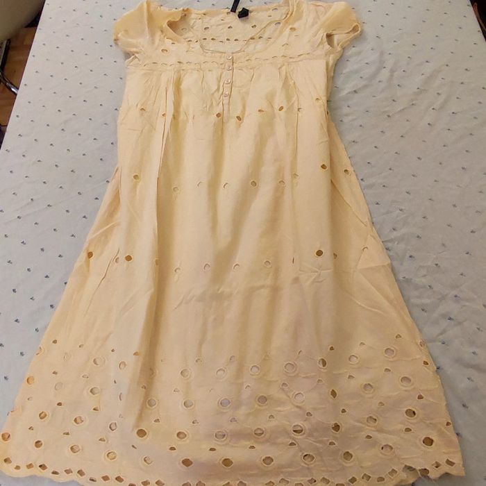 Robe jaune pastel femme