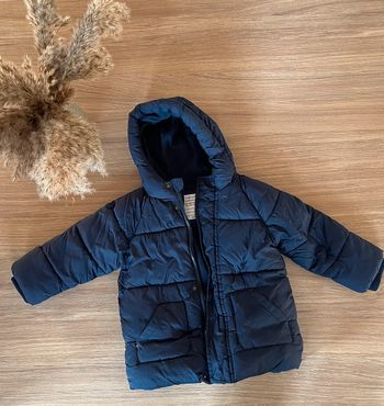 Manteau fourré bleu Primark