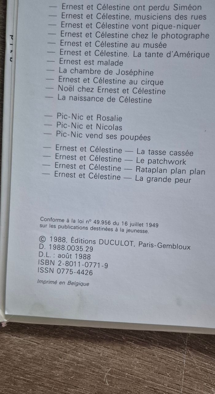 Livre Ernest et Célestine au cirque - photo numéro 9