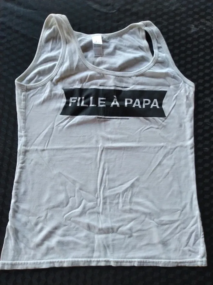 Débardeur imprimé Fille à papa
