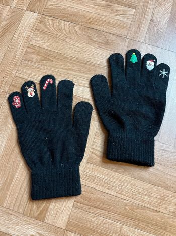 Gants mitaine noir taille unique OVS