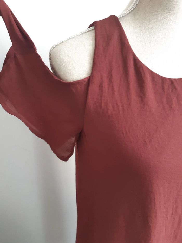 Robe mi longue épaules dénudées Kiabi T36 - photo numéro 4