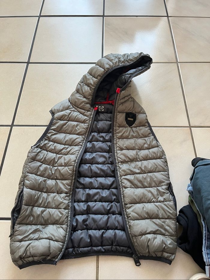 Veste sans manche matelassés garçon 10 ans