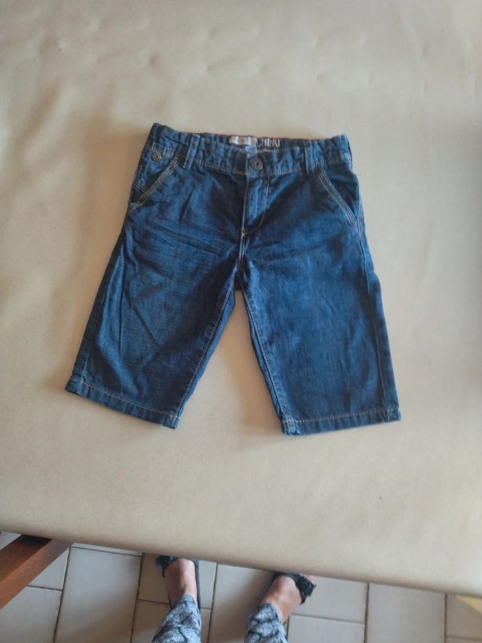 Short long jean enfant