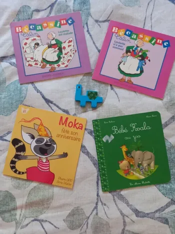 Lot de 4 petits livres