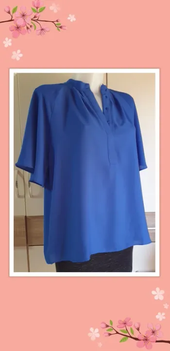 💙 Blouse femme bleue ample 💙