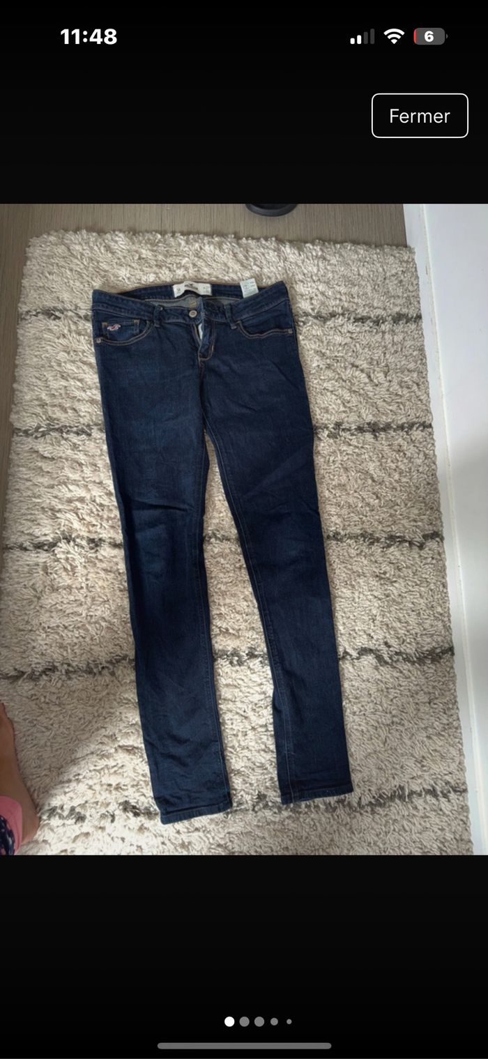 Jeans brut Hollister w27L 31 skinny