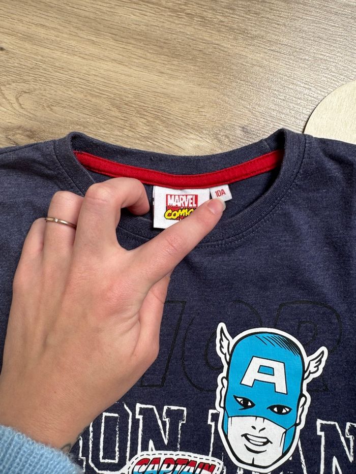 T-shirt Marvel - photo numéro 3