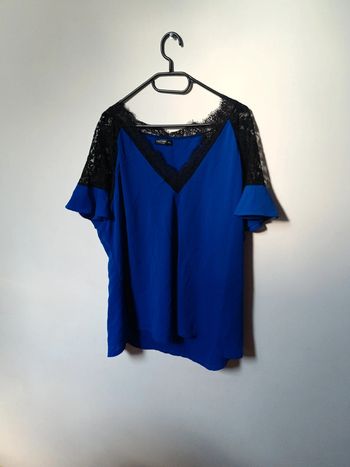 Blouse fluide dentelle