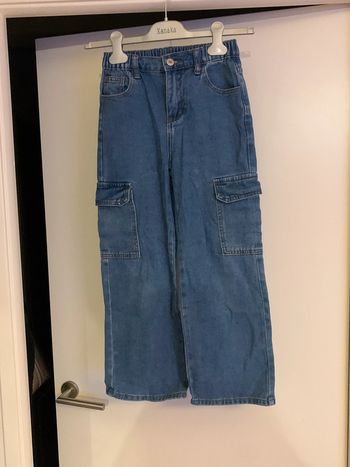 Pantalon jeans poches côtés