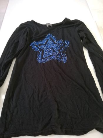 Tee shirt léger strass 12 ans