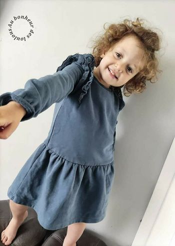 5 ans robe Vertbaudet intérieur doublé