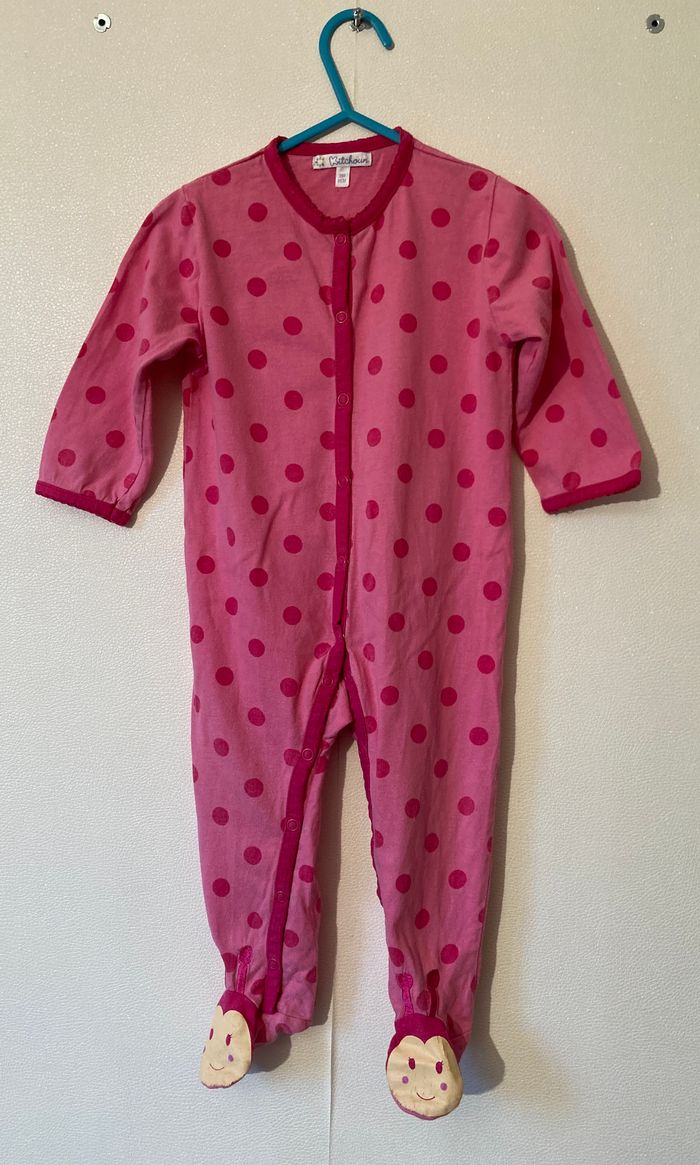 pyjama grenouillère coccinelle 18 mois