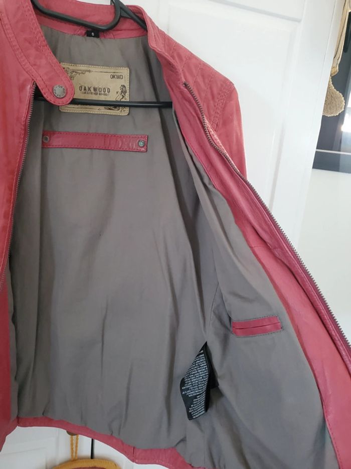 Veste en cuir oakwood - photo numéro 5