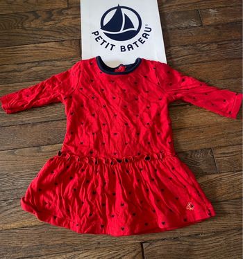Robe petit bateau  6 mois
