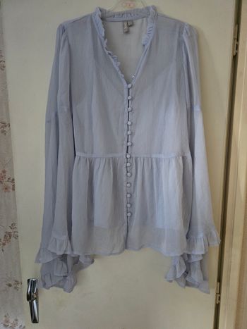 Blouse bleu