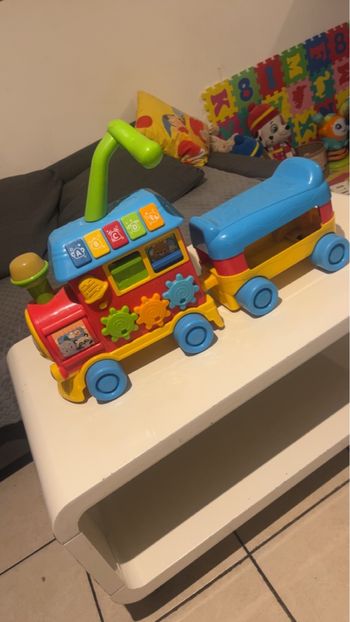 Train pousseur musical