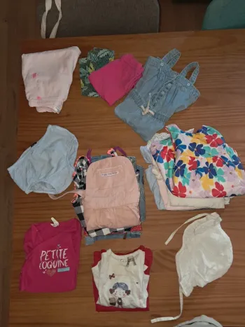 Lot été fille 6 mois