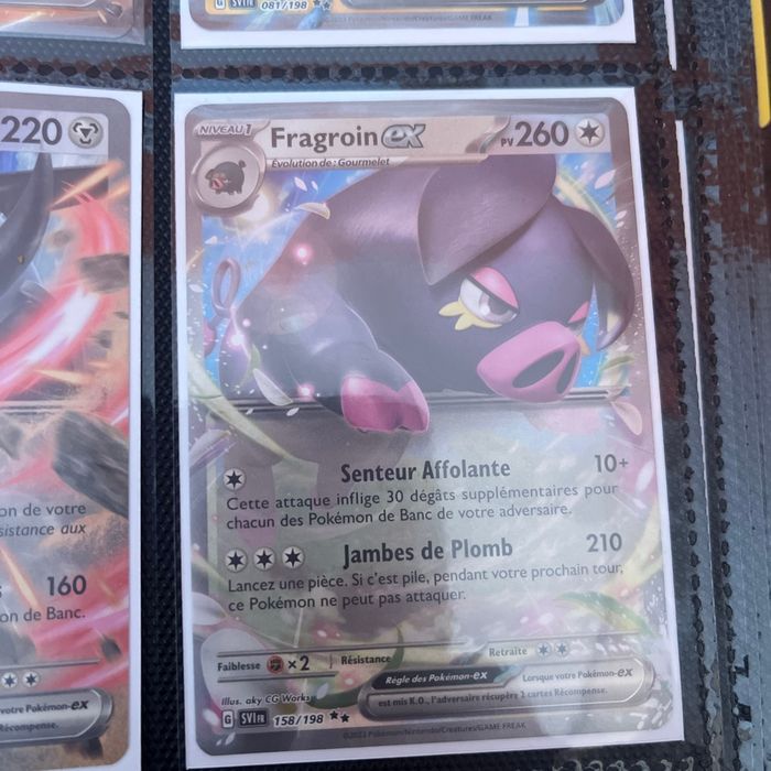 EV1 lots de 6 cartes Pokémon (Svi) - photo numéro 7