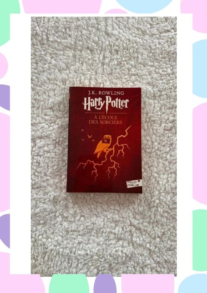 Livre Harry Potter A l’école des sorciers
