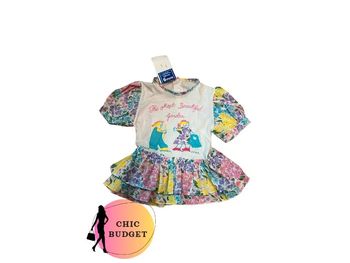 Robe Multicolore Neuve avec Étiquette - Taille 6 Mois