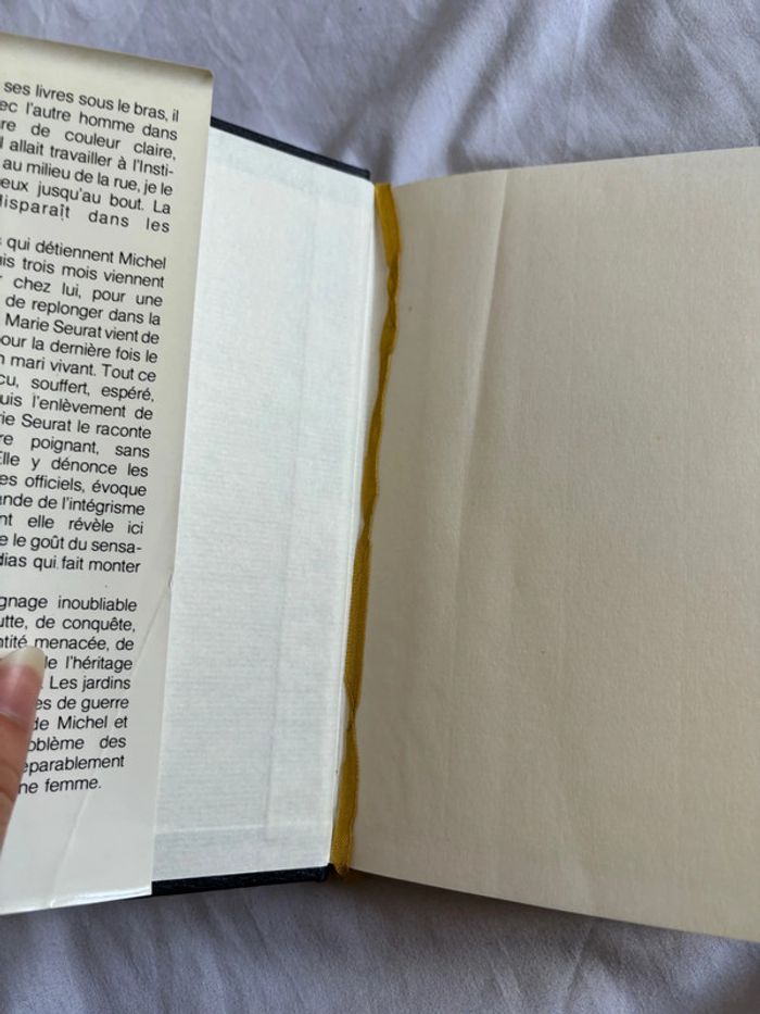 Livre Les corbeaux d’Alep – Marie Seurat – 1988 – Édition France Loisirs - photo numéro 9