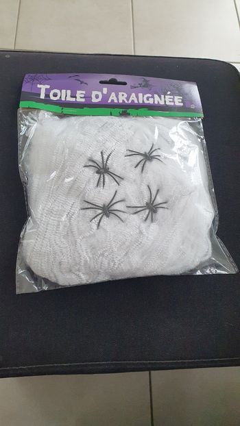 Toile d'araignée neuve