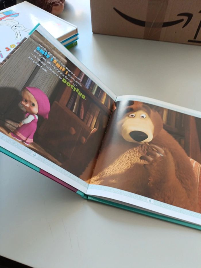 Livre Masha et Michka Masha fait des bêtises - photo numéro 4