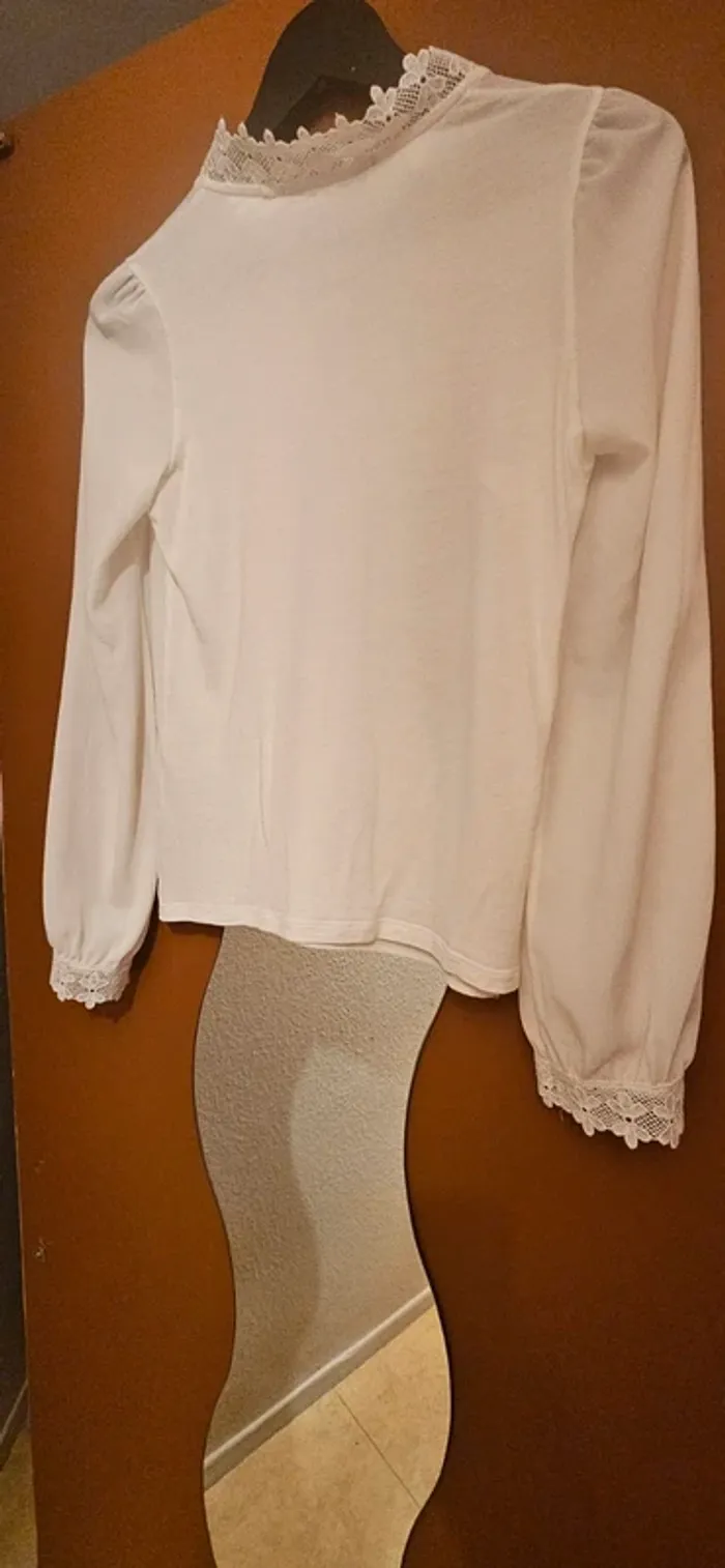 Blouse blanche Naf-Naf - photo numéro 7