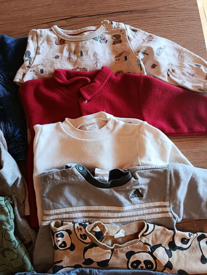 Lot veste et sweats 18 mois - photo numéro 3