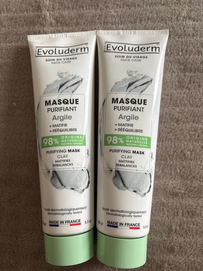 Evoluderm masque purifiant
