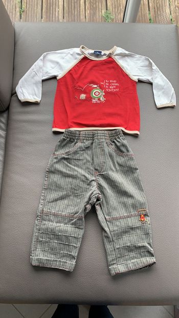 Ensemble 2 pièces 18 mois