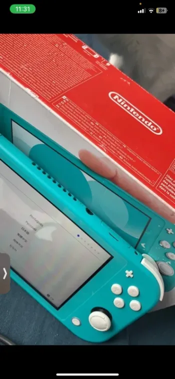 Switch bleu turquoise