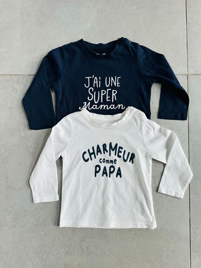 Maillot manches longues 18 mois