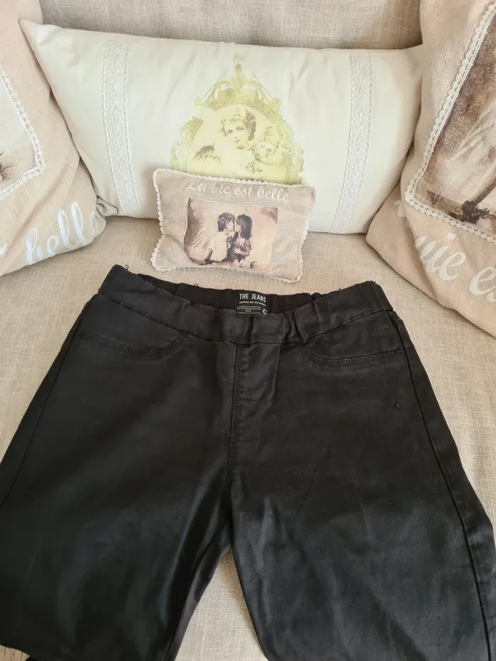 Pantalon noir Comptoir des cotonniers Taille 36 - photo numéro 2