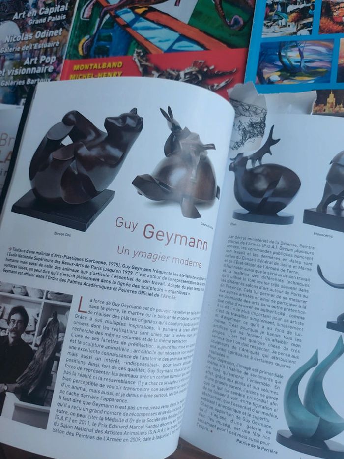 Lot 7 magazines L’Univers des Arts vintage (2006–2012) Galeries, Salons, Artistes - photo numéro 7