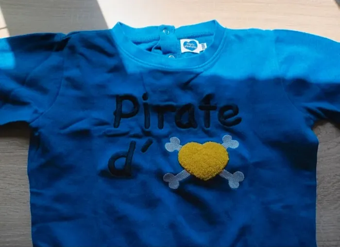 Sweat mot d'enfant taille 24 mois - photo numéro 2