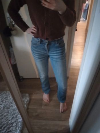 🌸Jean bleu taille basse bonobo a 3€🌸