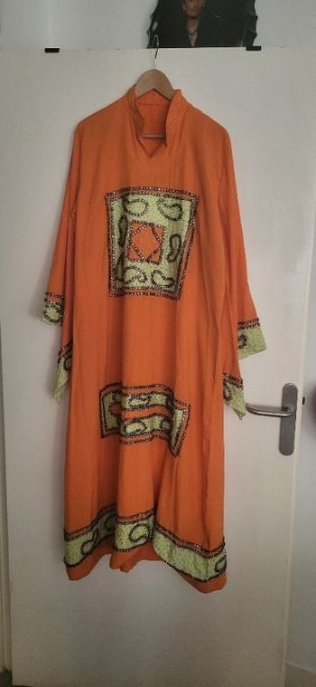 Robe oriental orange