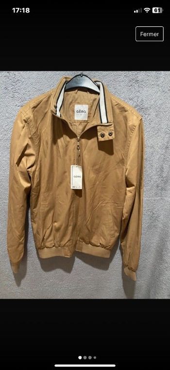 Veste marron taille S gemo neuf avec étiquette