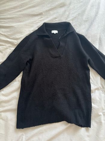 Pull noir Anna Karel