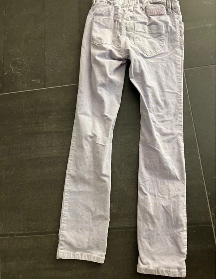 Slim touché velour 10ans - photo numéro 2