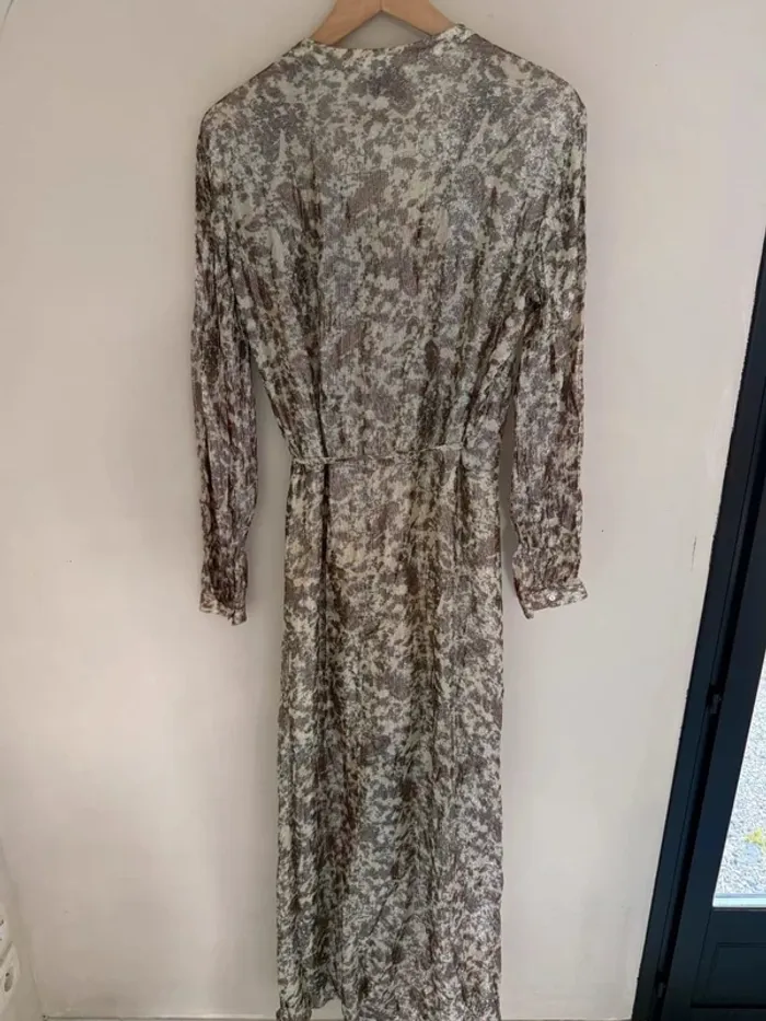 Robe Bérénice argentée - photo numéro 2