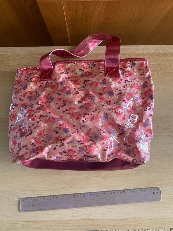 Grand sac fourre tout Disney princesses store belle raiponce merida Jasmine cendrillon plage - photo numéro 5