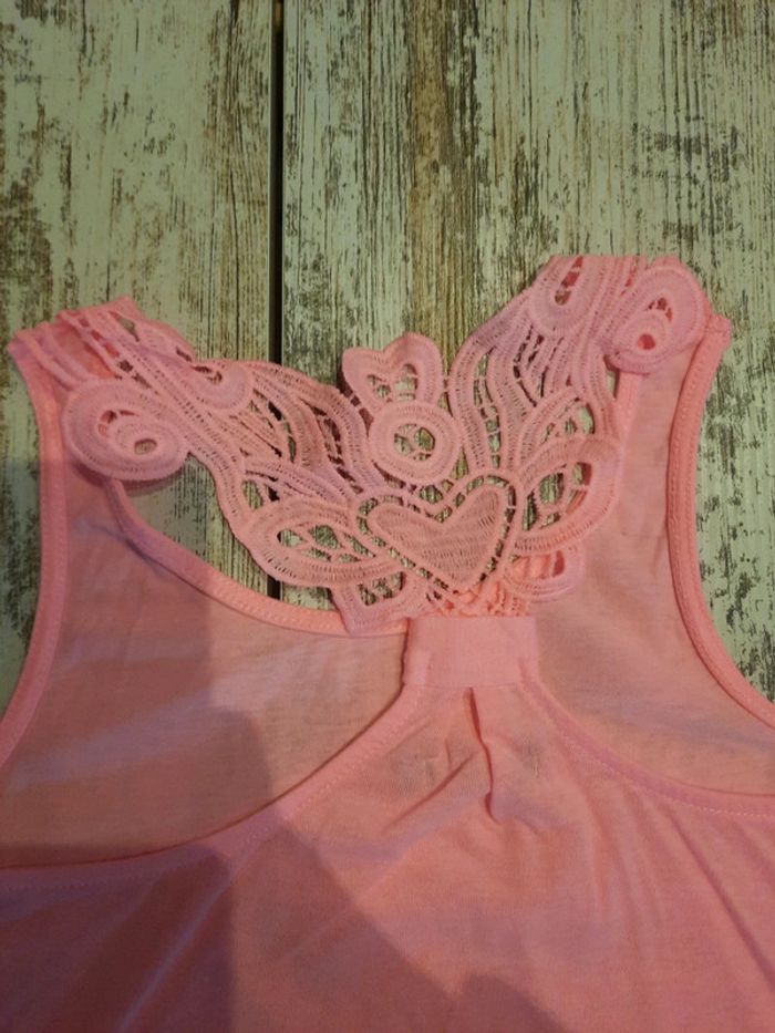 Jolie débardeur fille rose - photo numéro 5
