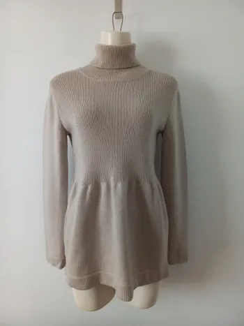 Pull col roulé 100% laine - Bensimon - taille S