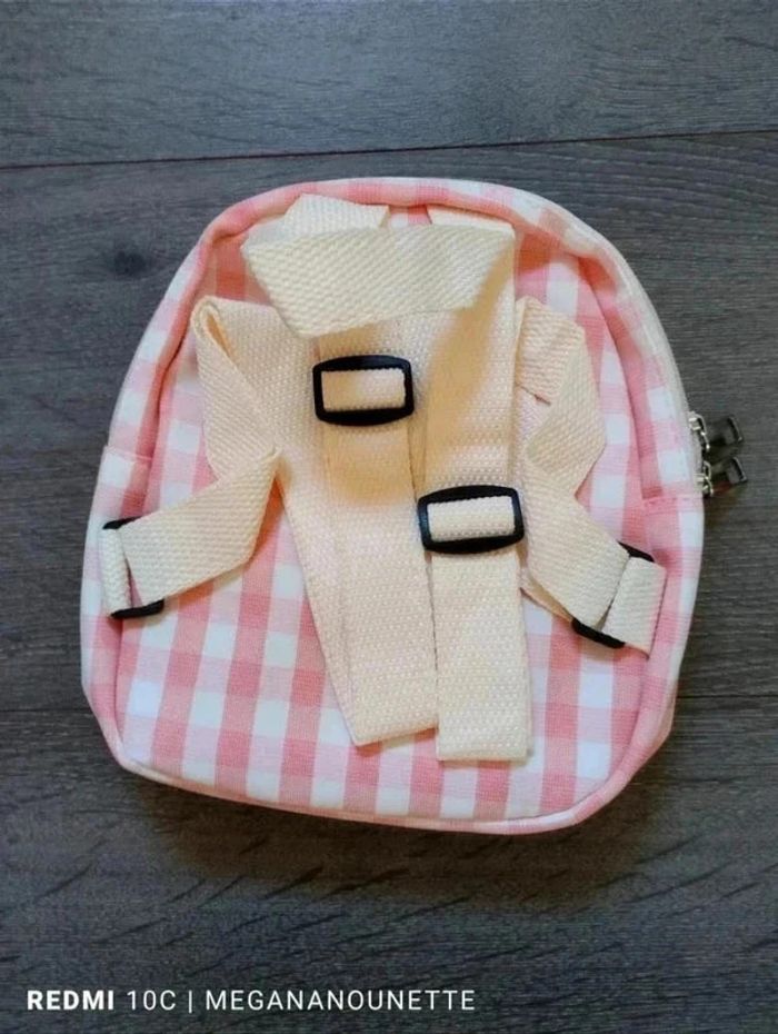 🎀 Mini Sac à Dos Lapin – Enfant / Poupée – Boutique Parisienne 🎀 - photo numéro 3
