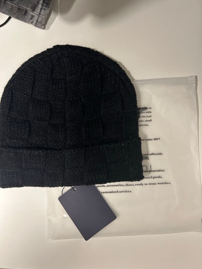 Bonnet Damier Lv - photo numéro 2