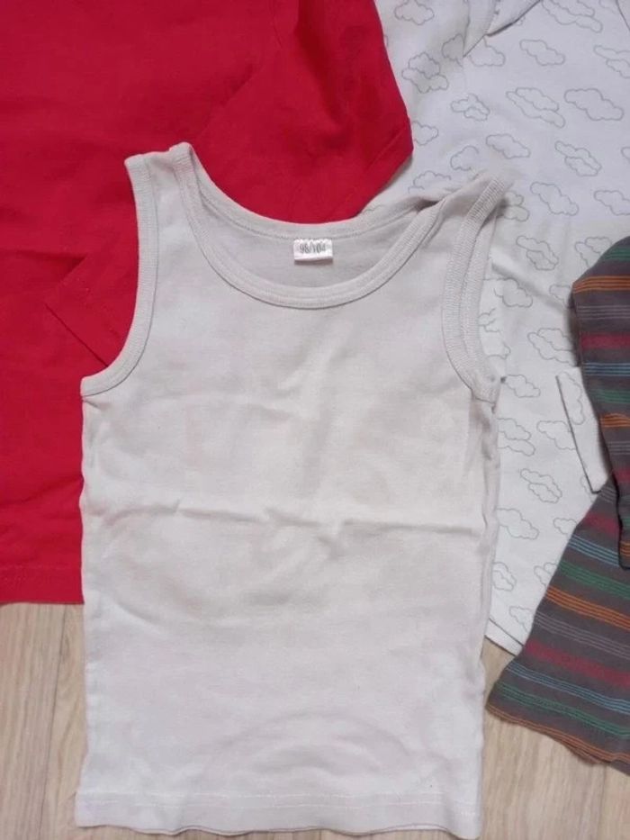 Lot de 10 tee-shirts de corps - photo numéro 3