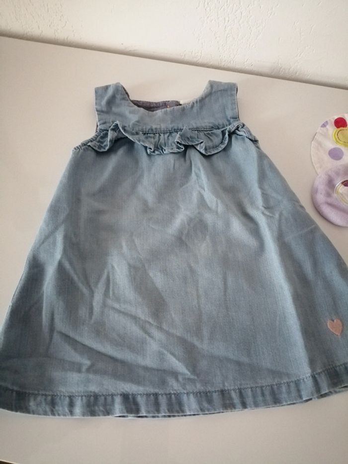 Robe en jean souple 6 mois - photo numéro 11